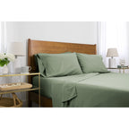Ensemble de draps ultra-doux 7 pièces pour matelas ajustable Split King