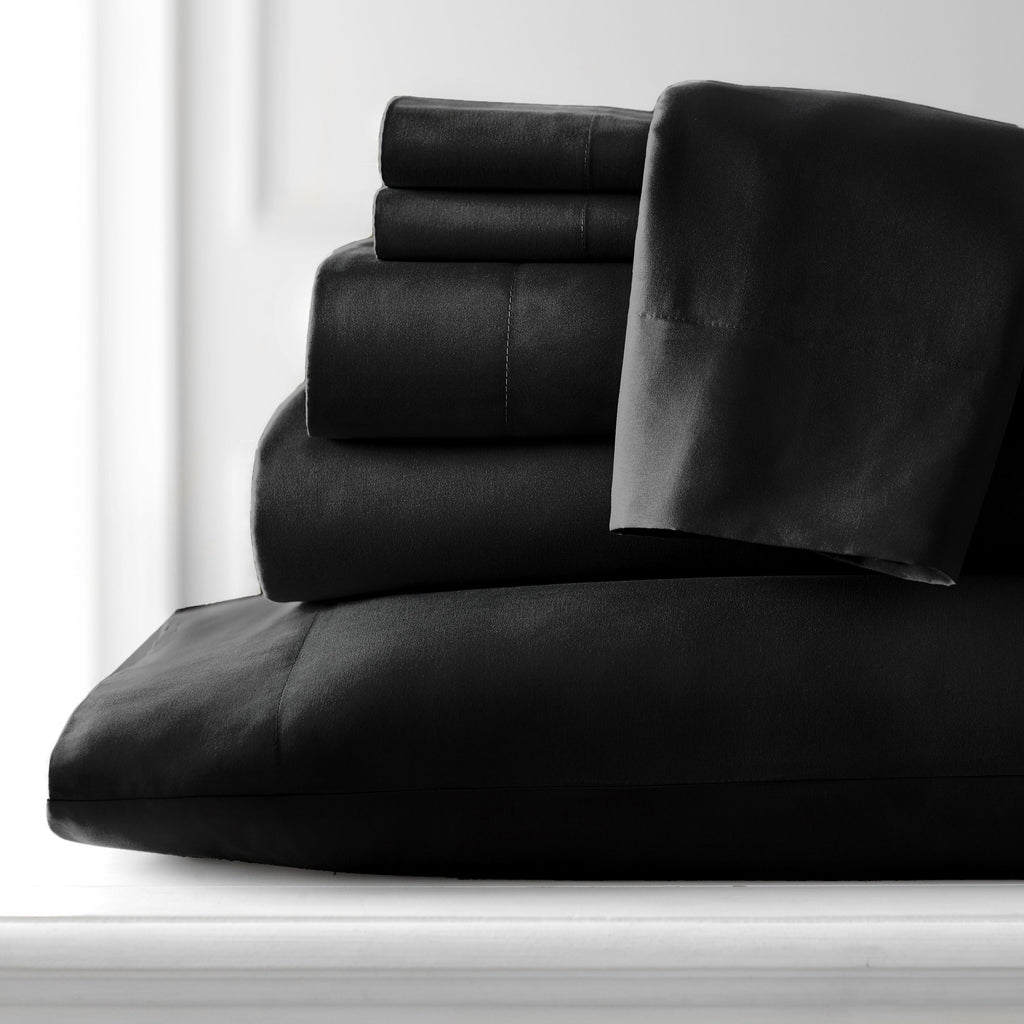 Ensemble de draps ultra-doux 7 pièces pour matelas ajustable Split King