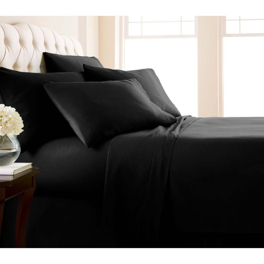 Ensemble de draps ultra-doux 7 pièces pour matelas ajustable Split King