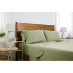 Ensemble de draps ultra-doux 7 pièces pour matelas ajustable Split King