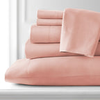 Ensemble de draps ultra-doux 7 pièces pour matelas ajustable Split King