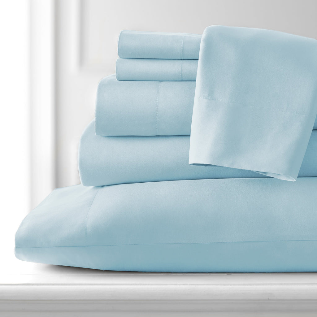 Ensemble de draps ultra-doux 7 pièces pour matelas ajustable Split King