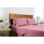 Ensemble de draps ultra-doux 7 pièces pour matelas ajustable Split King