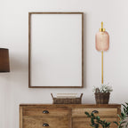 Applique murale rétro Adrienne River of Goods en verre rose et métal - 5,375 x 8,625 x 32,25