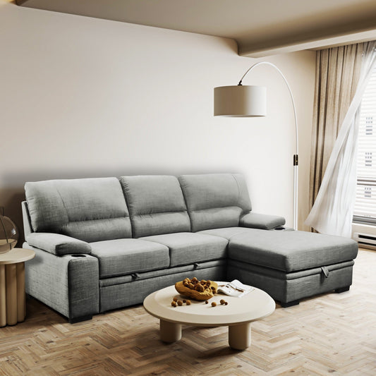 Canapé-lit convertible abordable : un meuble peu encombrant pour les petits espaces
