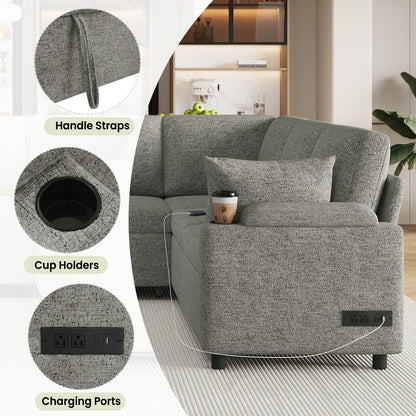 Canapé-lit convertible abordable : un meuble peu encombrant pour les petits espaces