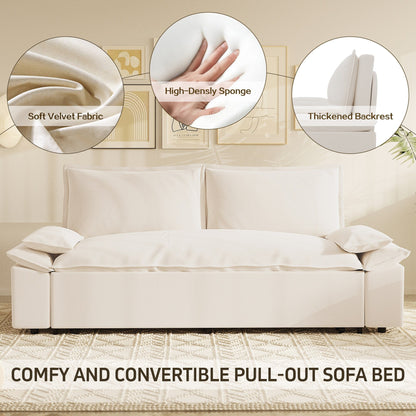 Canapé-lit convertible abordable : un meuble peu encombrant pour les petits espaces