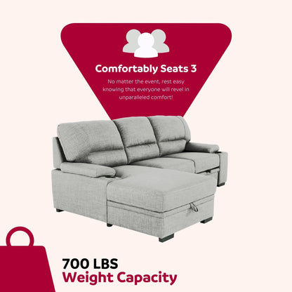 Canapé-lit convertible abordable : un meuble peu encombrant pour les petits espaces