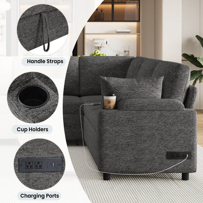 Canapé-lit convertible abordable : un meuble peu encombrant pour les petits espaces