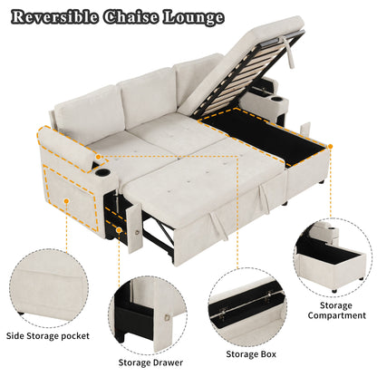 Canapé-lit convertible abordable : un meuble peu encombrant pour les petits espaces