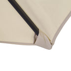 Parasol de terrasse Ainfox de 2,3 m, parasol d'extérieur inclinable multicolore sans base