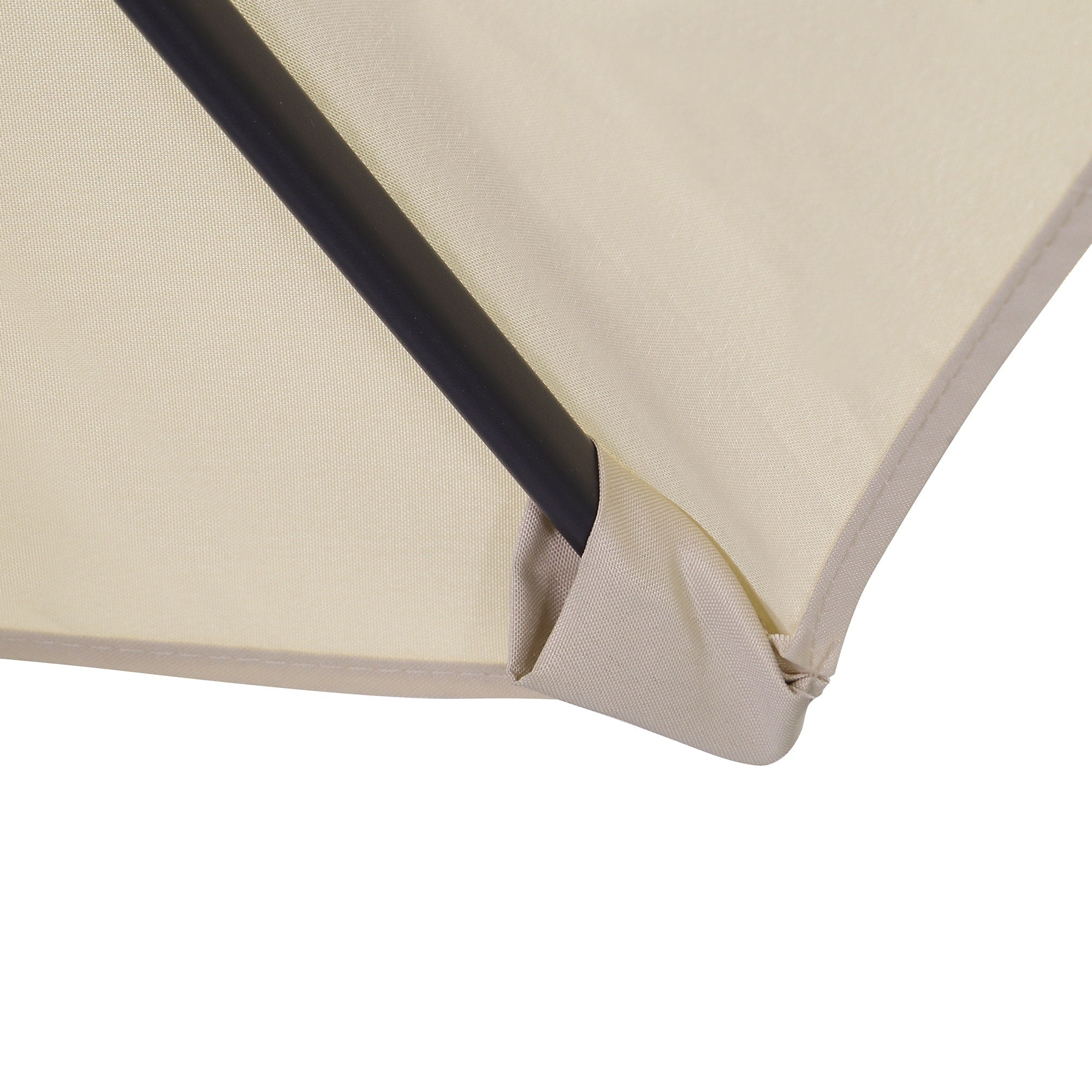 Parasol de terrasse Ainfox de 2,3 m, parasol d'extérieur inclinable multicolore sans base
