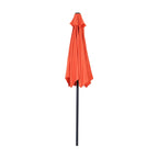 Parasol de terrasse Ainfox de 2,3 m, parasol d'extérieur inclinable multicolore sans base