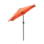 Parasol de terrasse Ainfox de 2,3 m, parasol d'extérieur inclinable multicolore sans base