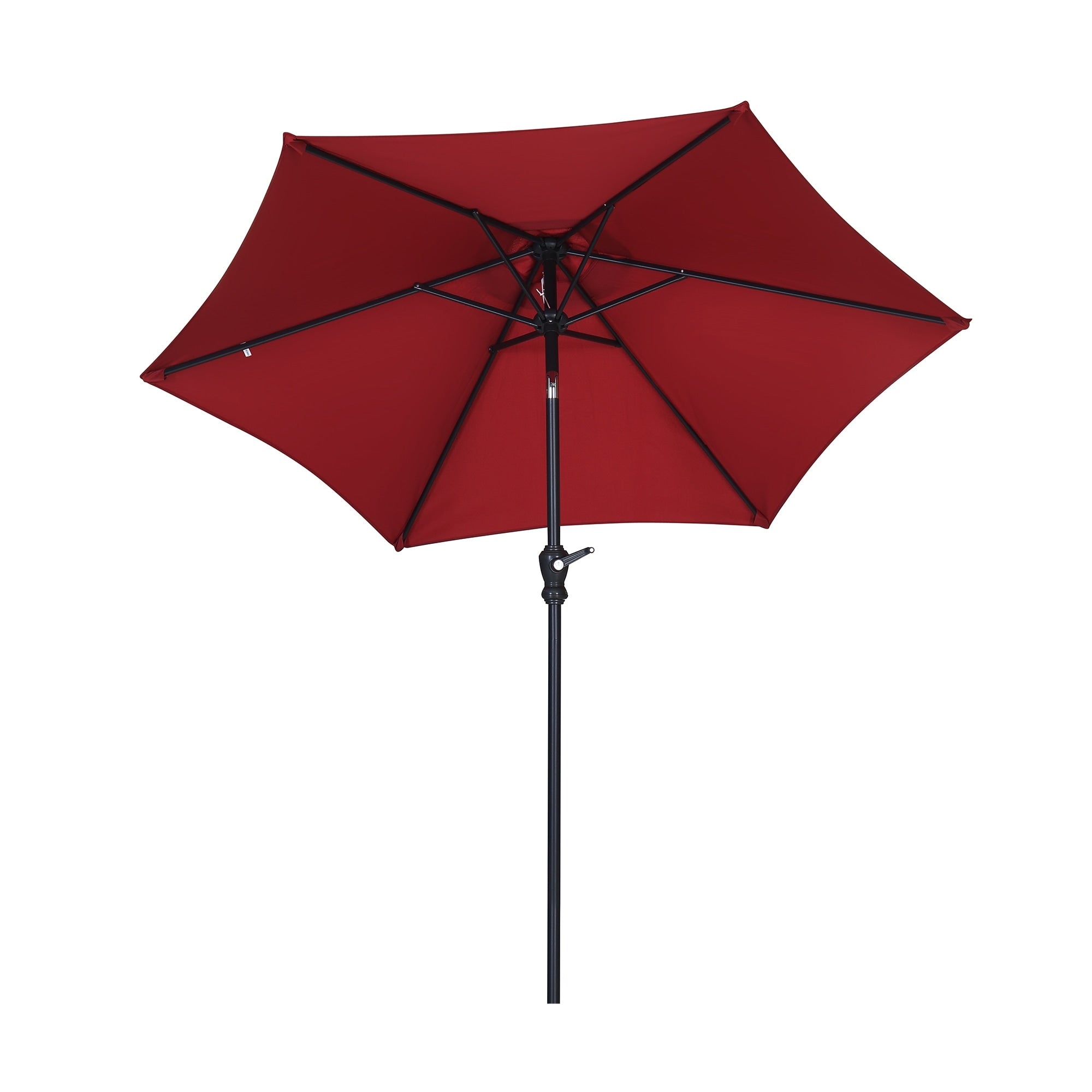 Parasol de terrasse Ainfox de 2,3 m, parasol d'extérieur inclinable multicolore sans base
