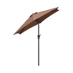 Parasol de terrasse Ainfox de 2,3 m, parasol d'extérieur inclinable multicolore sans base