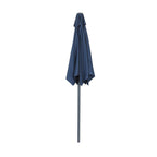 Parasol de terrasse Ainfox de 2,3 m, parasol d'extérieur inclinable multicolore sans base