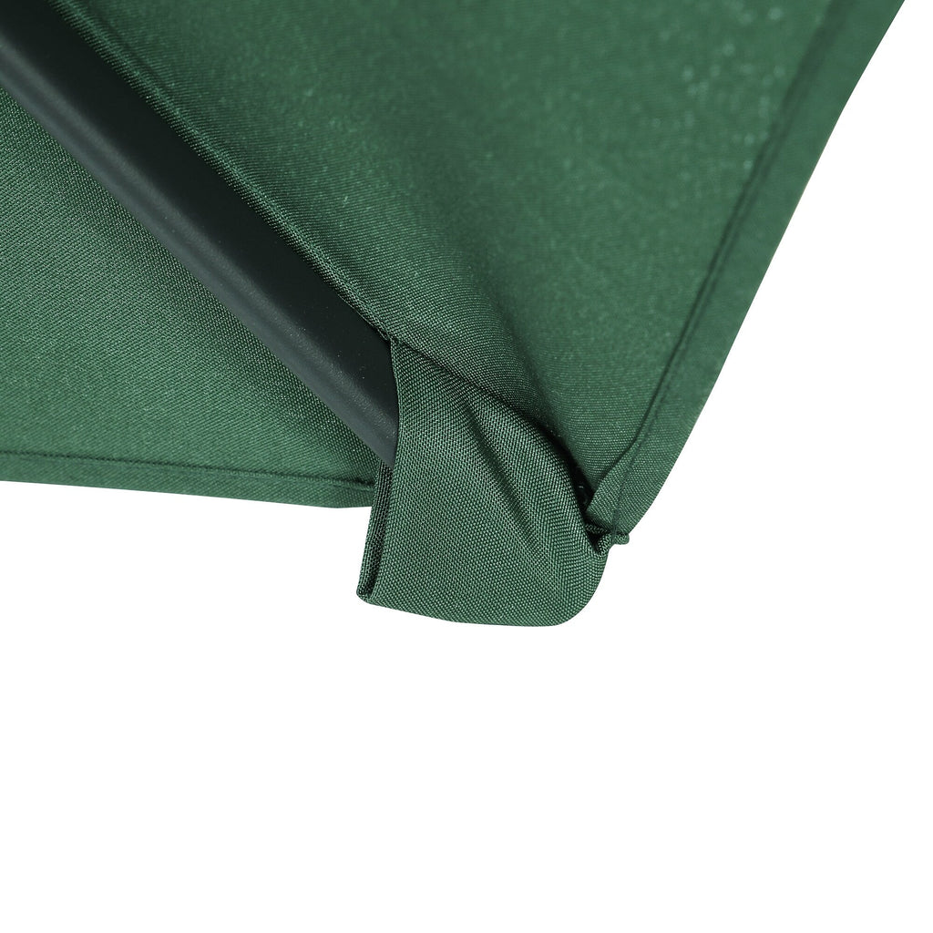 Parasol de terrasse Ainfox de 2,3 m, parasol d'extérieur inclinable multicolore sans base