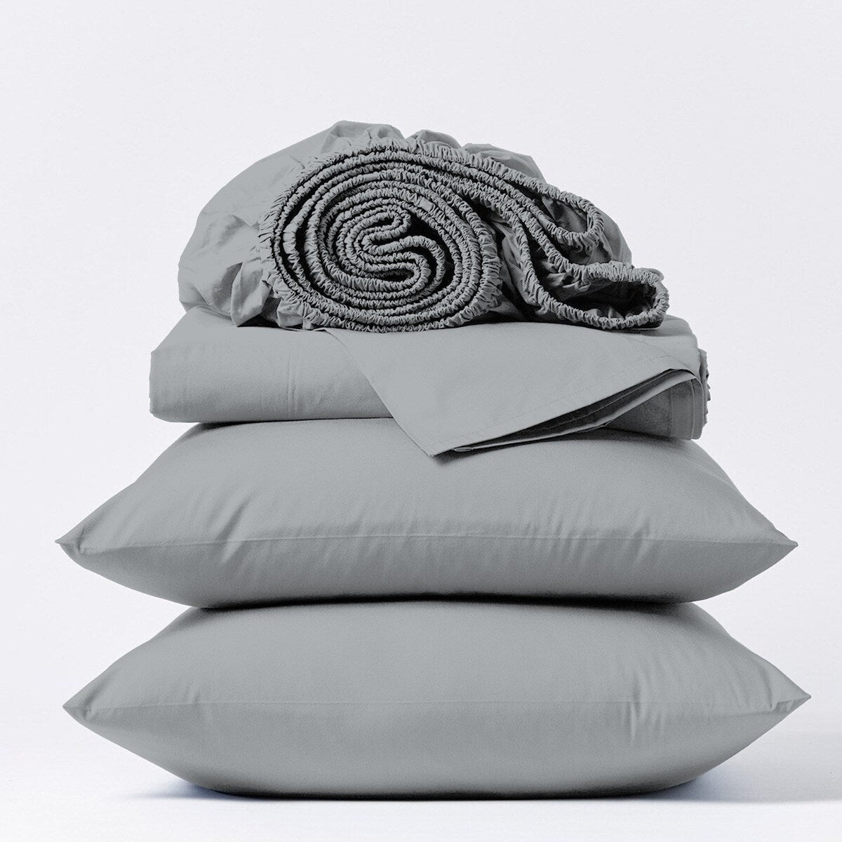 Parure de draps Aireolux en coton égyptien de luxe ultra-doux et soyeux 1000 fils