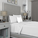 Parure de draps Aireolux en satin de coton infroissable 600 fils