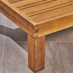 Ensemble de canapés d'extérieur Alcove en bois d'acacia 5 pièces par Christopher Knight Home
