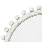 Miroir rond en bois Alden Décor Orion, naturel