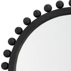 Miroir rond en bois Alden Décor Orion, naturel