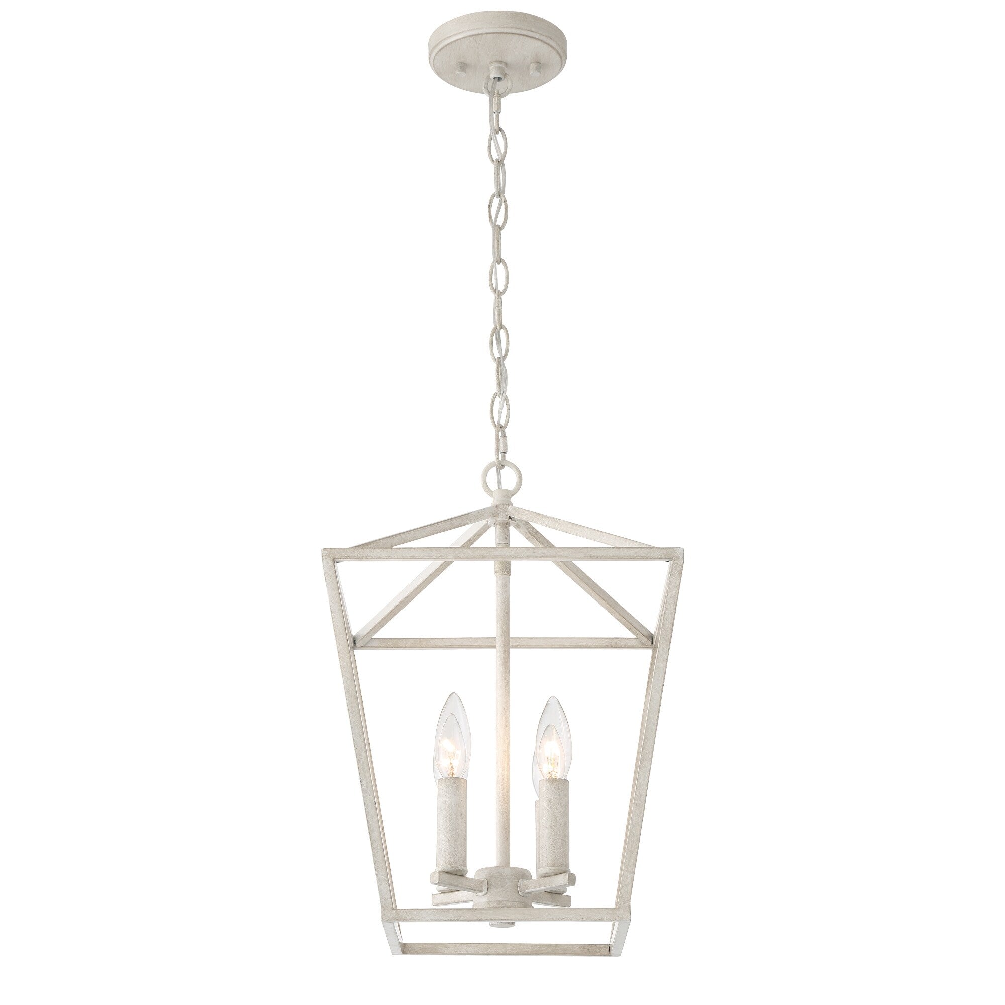 Suspension lanterne de cuisine moderne à 4 lumières Finnick, certifiée UL