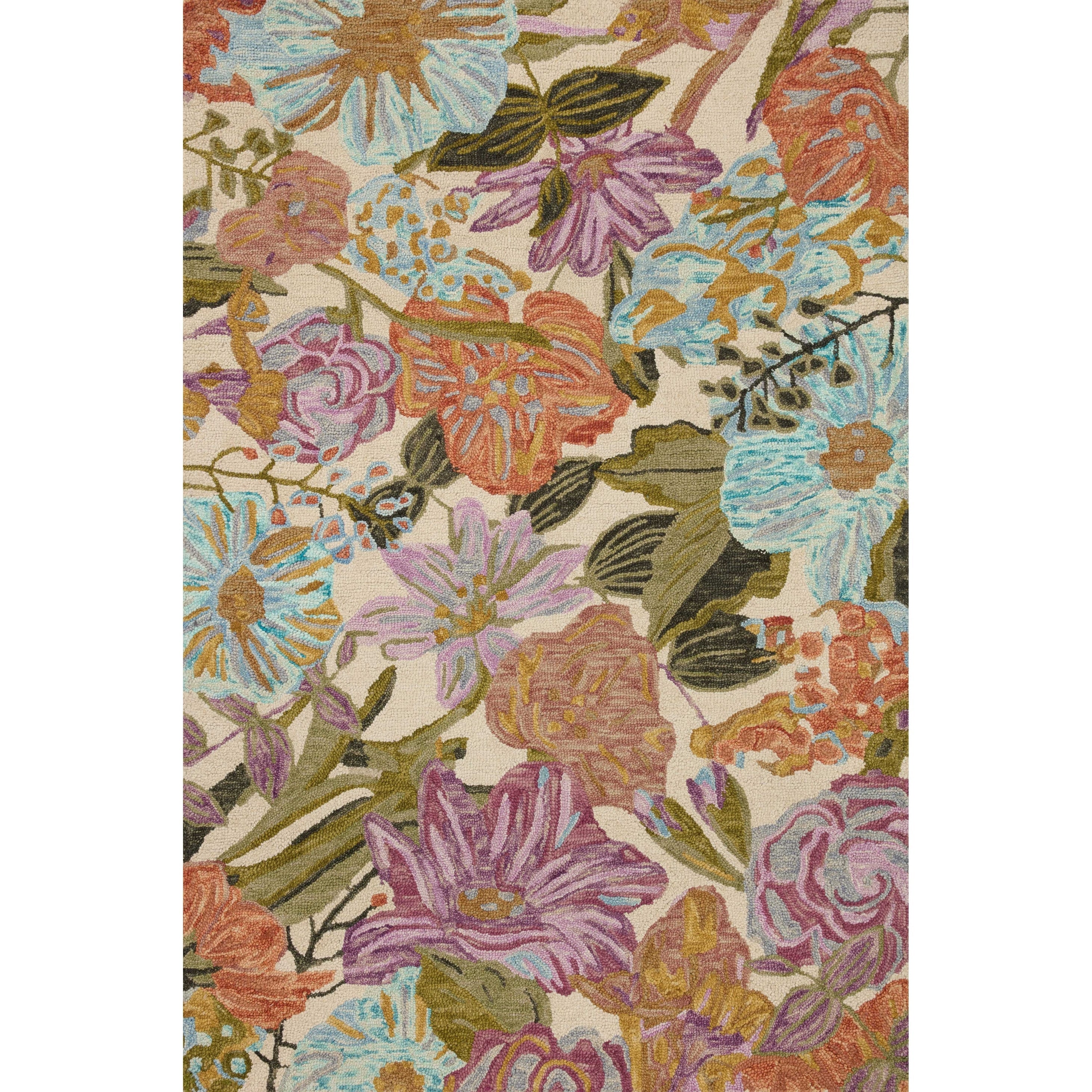 Tapis Alexander Home Evelyn Floral Bouquet