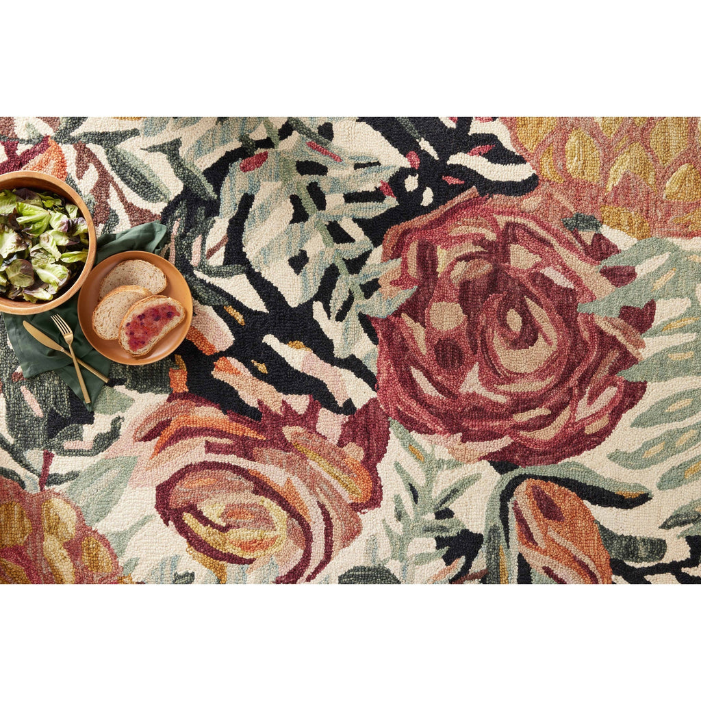 Tapis Alexander Home Evelyn Floral Bouquet