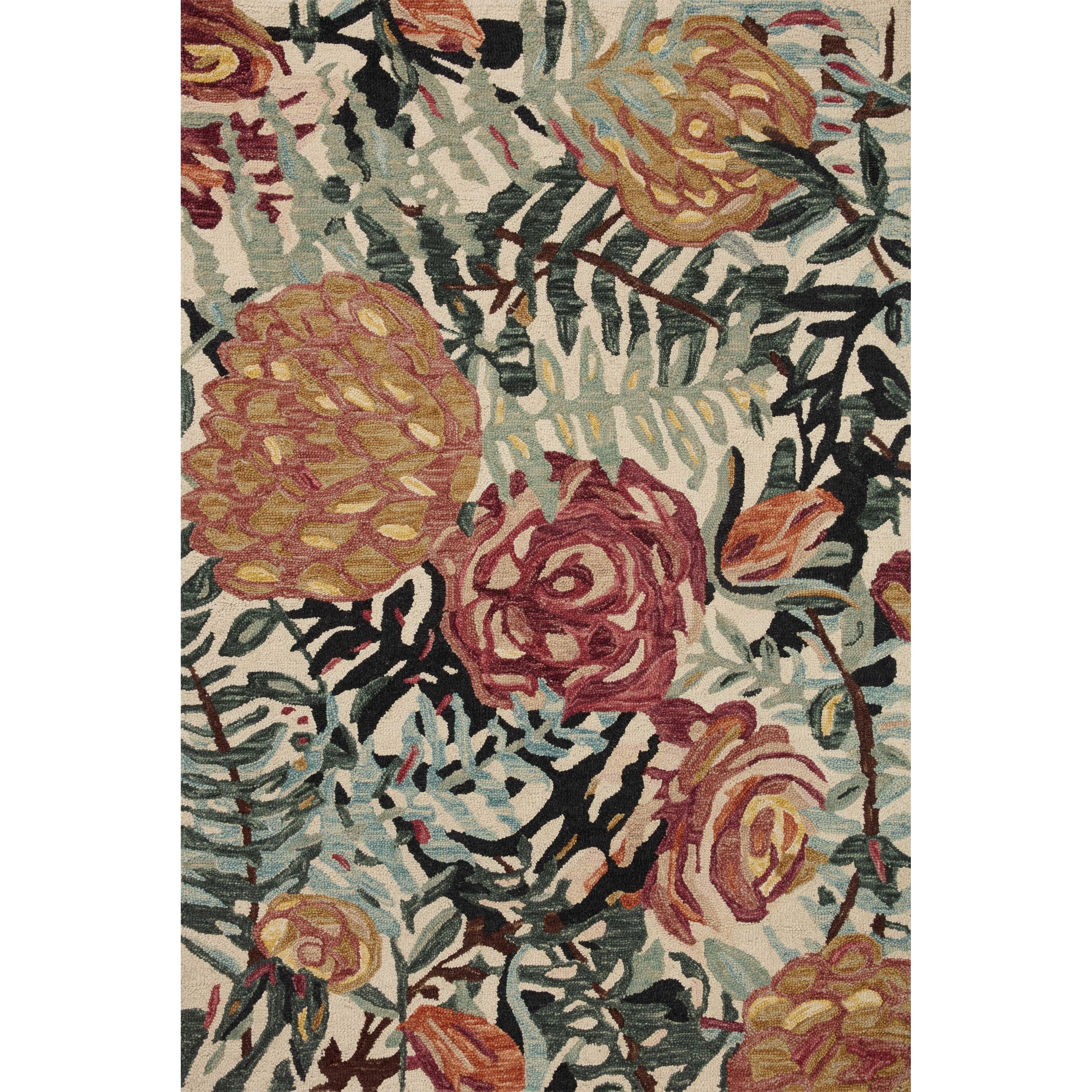 Tapis Alexander Home Evelyn Floral Bouquet