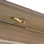 Ensemble de salle à manger d'extérieur 9 pièces en bois et osier Algoma par Christopher Knight Home