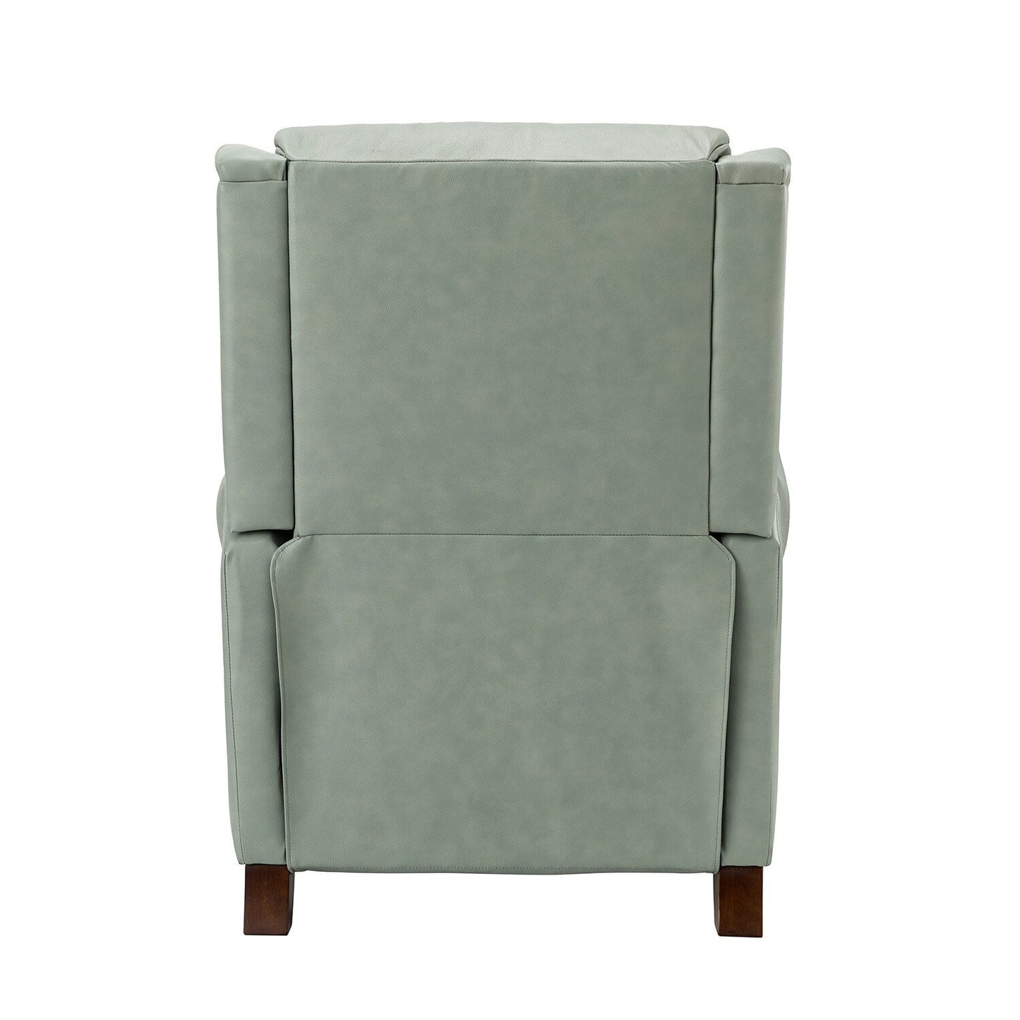 Fauteuil inclinable manuel large en cuir véritable Alicia 32,68
