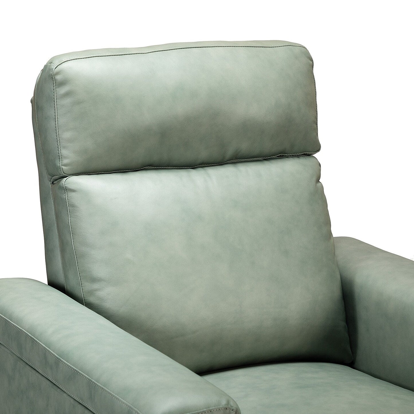 Fauteuil inclinable électrique classique contemporain Alicia 34,65 pouces de large en cuir véritable avec port USB