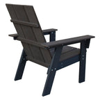 Ensemble de 3 chaises Adirondack Layton en polystyrène résistant aux intempéries