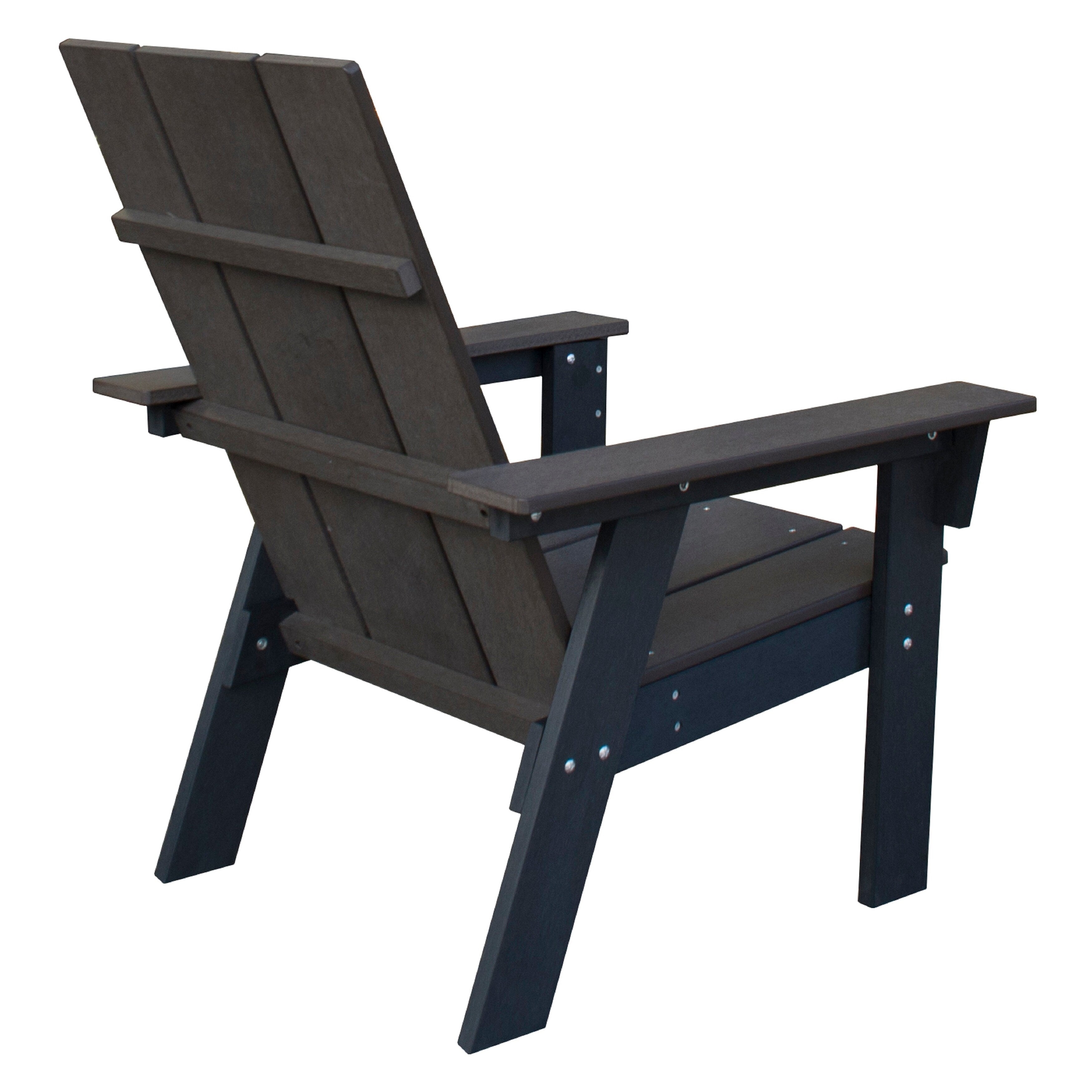 Ensemble de 3 chaises Adirondack Layton en polystyrène résistant aux intempéries