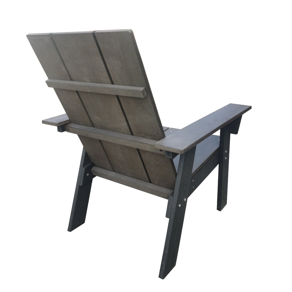 Ensemble de 3 chaises Adirondack Layton en polystyrène résistant aux intempéries