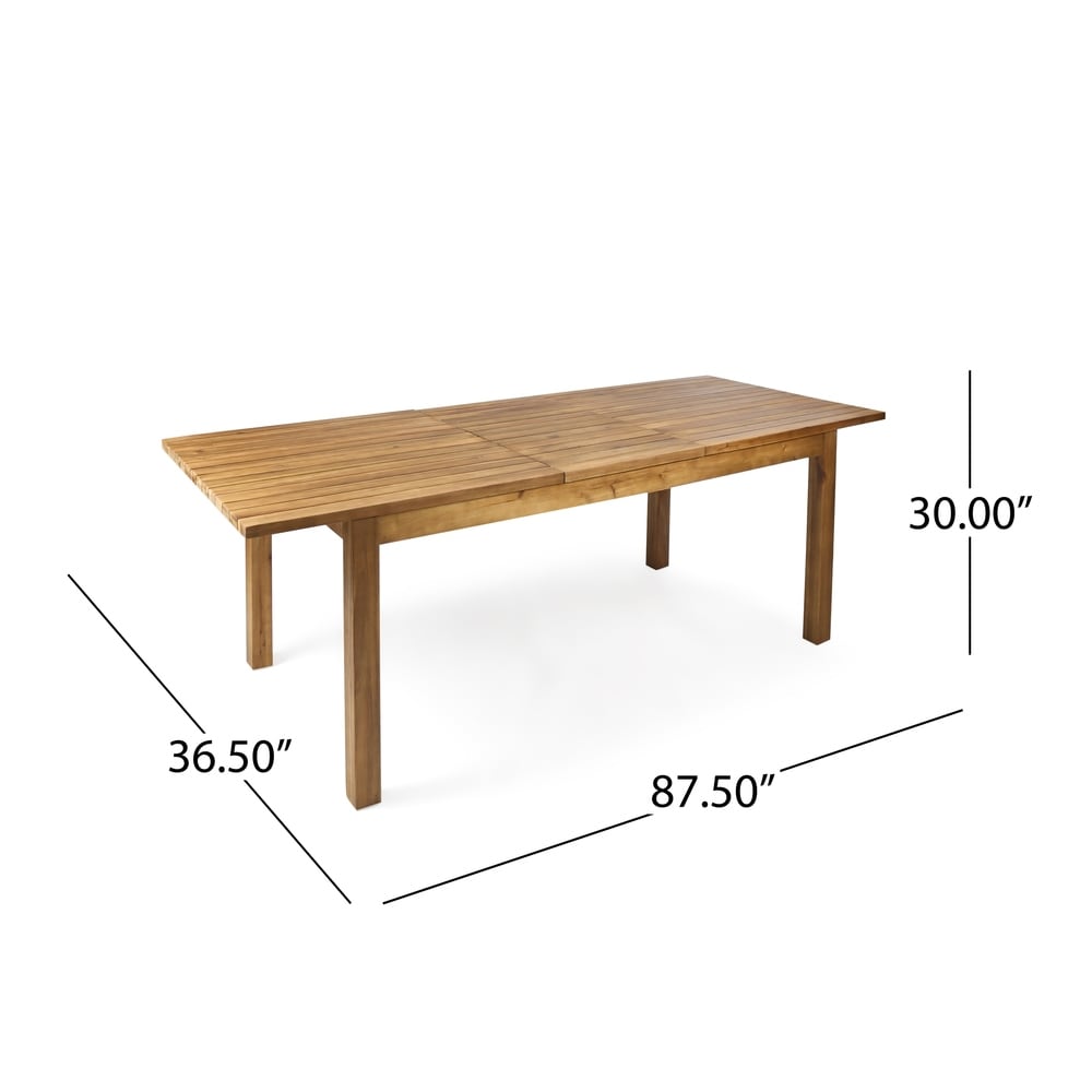 Ensemble de salle à manger en bois d'acacia Alondra par Christopher Knight Home