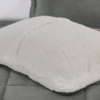 Parure de couette Woolrich Alton en duvet synthétique et sherpa