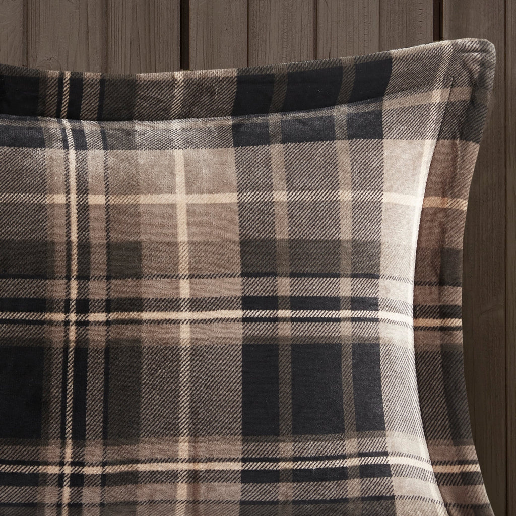 Parure de couette Woolrich Alton en duvet synthétique et sherpa