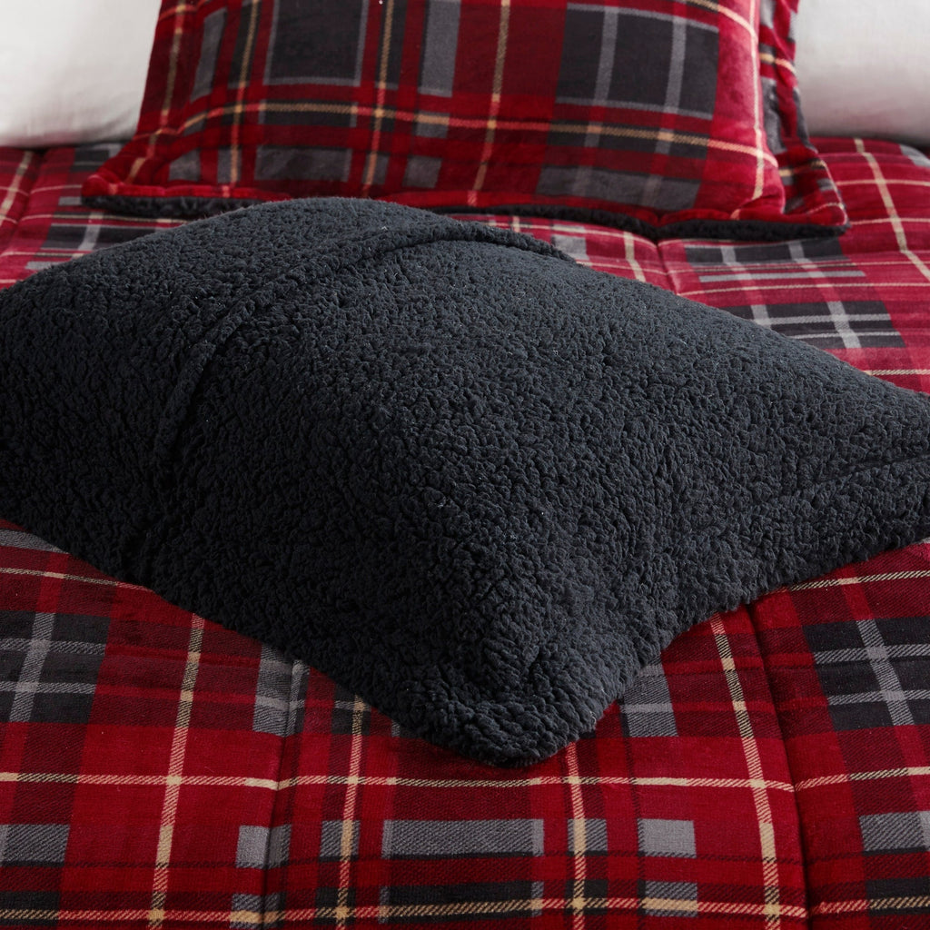 Parure de couette Woolrich Alton en duvet synthétique et sherpa