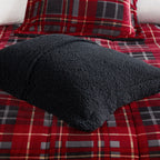 Parure de couette Woolrich Alton en duvet synthétique et sherpa