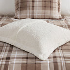 Parure de couette Woolrich Alton en duvet synthétique et sherpa