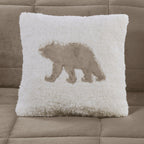 Parure de couette Woolrich Alton en duvet synthétique et sherpa