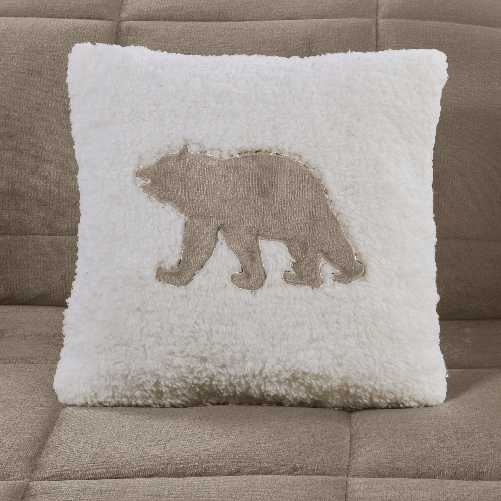 Parure de couette Woolrich Alton en duvet synthétique et sherpa