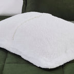 Parure de couette Woolrich Alton en duvet synthétique et sherpa