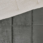 Parure de couette Woolrich Alton en duvet synthétique et sherpa