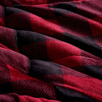 Parure de couette Woolrich Alton en duvet synthétique et sherpa