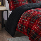 Parure de couette Woolrich Alton en duvet synthétique et sherpa