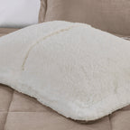 Parure de couette Woolrich Alton en duvet synthétique et sherpa